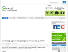 Tablet Screenshot of energiforumdanmark.dk